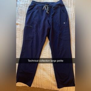 Figs high waisted skinny yola pants - large petite